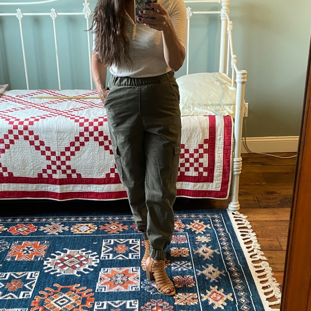 4/$12 or 3/$9  Army Green Joggers